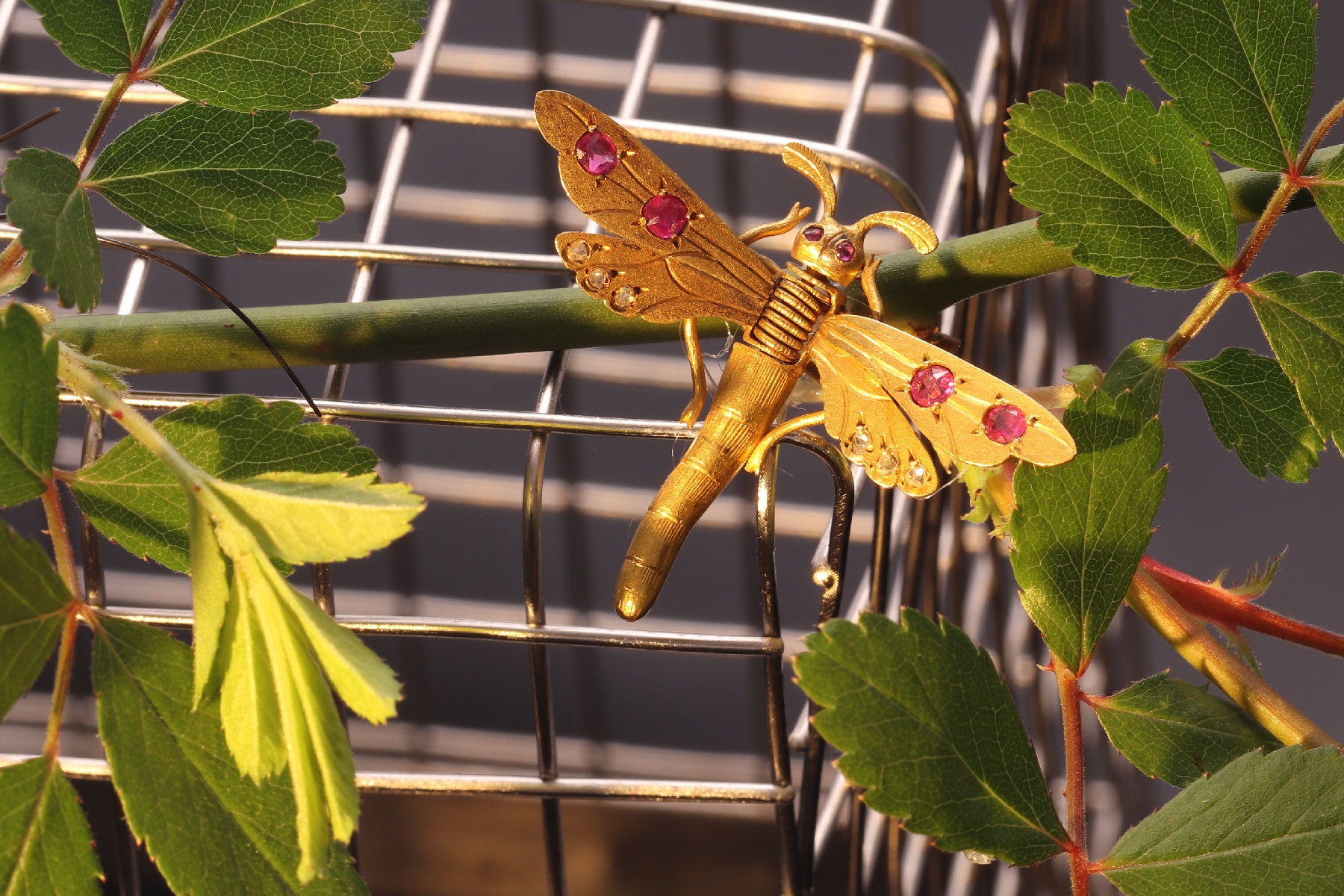 Vintage Chic: The Dragonfly Brooch or Hair Clip of Victorian Fashion (image 9 of 13)